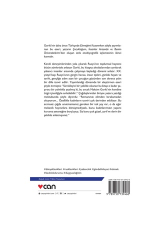 Insanlar Arasında - Maxim Gorky - Can Yayınları