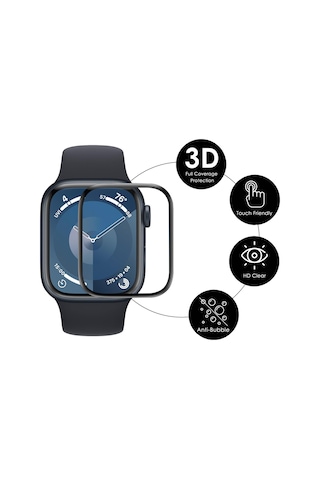 Apple Uyumlu Watch 10. Seri 42mm Ekranı Tam Kaplayan Akıllı Saat Ekran Koruyucu Pet