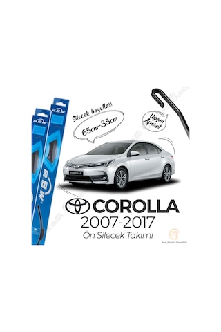 Rbw Toyota Corolla Uyumlu 2007 - 2017 Ön Muz Silecek Takımı