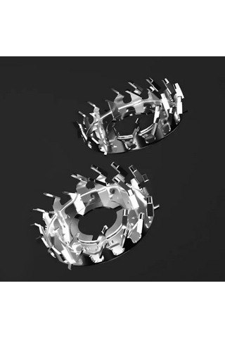 Mufunye 3d Elektrikli Tıraş Makinesi Yedek Başlığı - Yüksek Verimli Ultra İnce Kesici, Otomatik Bileme