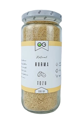 OG natural Hurma Tozu 200 G
