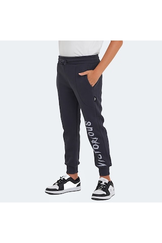 Slazenger LANEY Çocuk Cepli Koyu Gri Eşofman Altı