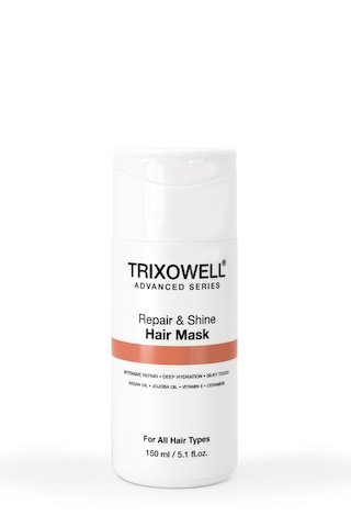 Trixowell Advanced Series Repair & Shine Yoğun Onarıcı Ve Nemlendirici Saç Bakım Maskesi Argan Yağı, Jojoba Yağı, Vitamin E, Seramid 150 Ml