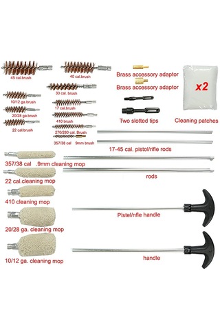 Cc Ggball 27 Parça Temizlik Bakım Paslanmaz Çelik Pamuk Fırçası