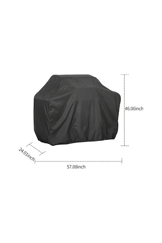 Tongxida Su Geçirmez 210d Oxford Mangal Örtüsü - Rüzgar Ve Toza Dayanıklı, 112 Karakterli Bağcıklı