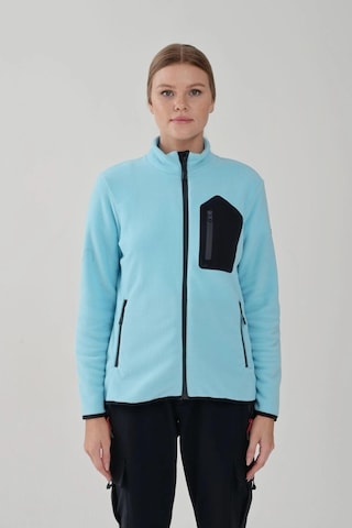 Exuma Kadın Tam Fermuarlı Polar 2322003-484-turquaze