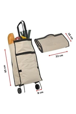 Katlanabilir Pazar Arabası