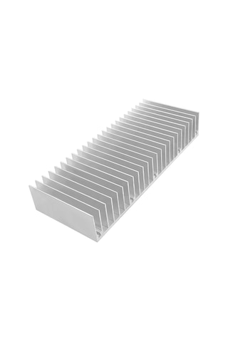 15cm X 6cm X 2.5cm Alüminyum Metal Soğutucu Blok Radyatör Peltier Isı Düşürücü Amfi Led Entegre