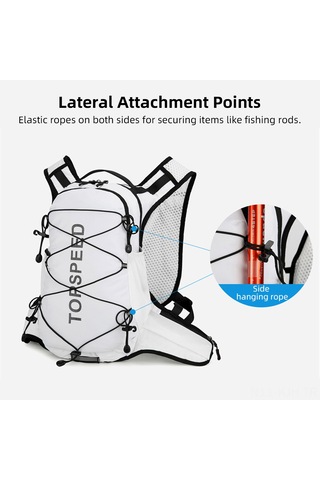 Jeehugo Siyah Su Torbalı Yüksek Kapasiteli Spor Sırt Çantası - Su Geçirmez, Yürüyüş, Bisiklet, Maraton İçin Çok Fonksiyonlu Çok Renkli