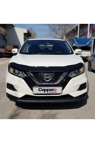 Cappafe Nissan Qashqai Ön Kaput Koruma Rüzgarlık 4Mm Abs 2017-