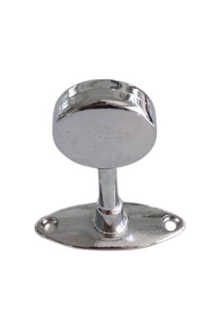 Yuvarlak Ayaklı Kapalı Askı Borusu Flanşı Mobilya Oval Boru Flanşı 4 Adet Boru Çapı:25mm