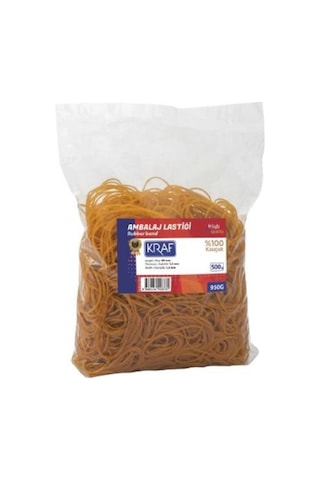 Standart %100 Kauçuk Ambalaj Lastiği 500gr