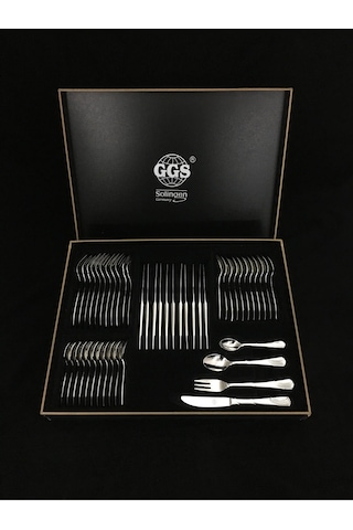 Ggs Solingen Petra Mat 96 Parça Çatal Kaşık Bıçak Takımı Füme