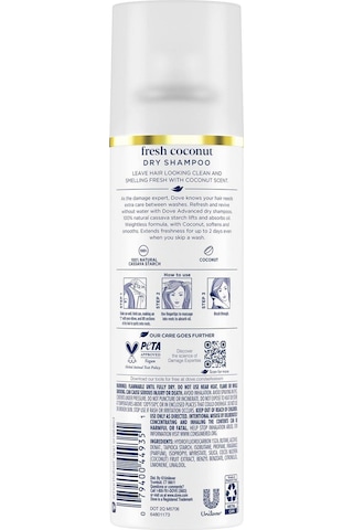 Dove Damage Expert Fresh Coconut Canlandırıcı Kuru Şampuan 141gr Tüm Saç Tipleri