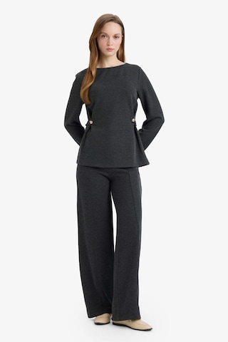 Defacto Straight Fit Düz Paça Pike Pantolon G2918ax26spar104 Antrasit-ar104