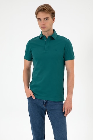 U.s. Polo Assn. Erkek Koyu Yeşil Tişört Basic 50306015-vr101 Dark Eden