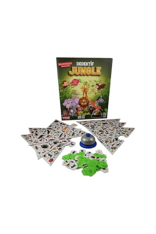 Dedektif Jungle Eğitici Dikkat Oyunu Zeka Geliştirici