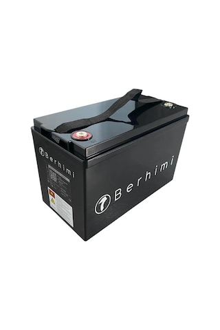 Berhimi 12v 100 Amper 4000 Dod Bt Marin/karavan Ip67 Lifepo4 Lityum Akü