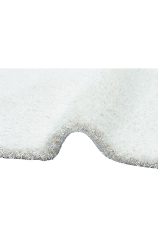Eko Halı Comfort 1006 Whıte Hav Toz Vermez Yumuşak Dokulu Modern Pofuduk Shaggy Halı