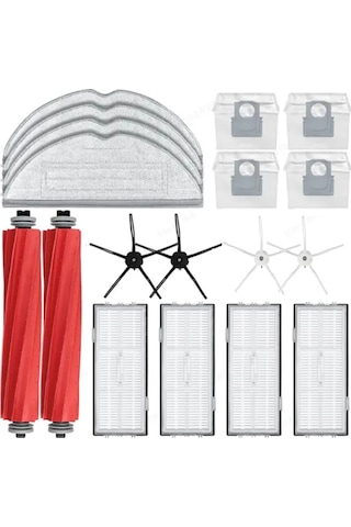 Snoweagle Robot Ana Yan Fırça Filtre Paspas Toz Torbası Yedek Parçaları