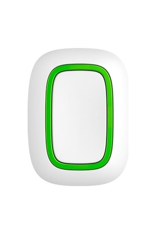 Ajax Button Kablosuz Panik ve Kontrol Butonu Beyaz