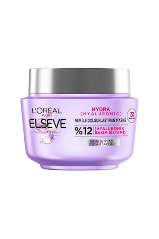 L'oréal Paris Elseve Hydra Hyaluronic 72 Saat Nem İle Dolgunlaştıran Maske 300ml
