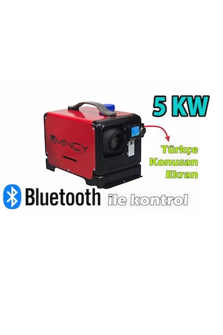 Mincy 5kw Evolation Çanta Tip Webasto 12/24/220v Bluetooth Türkçe Ekran