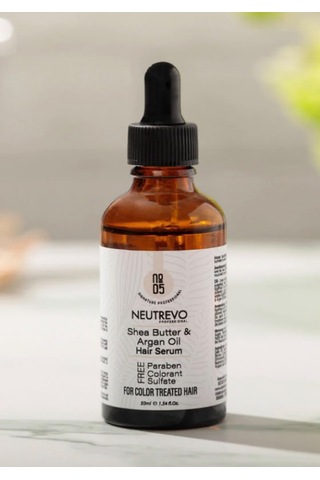 Neutrevo Professional No:5 Argan Serisi İpeksi Parlaklık Saç Bakım Serumu 50 Ml