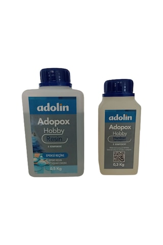 Adopox Hobby Epoksi Şeffaf Reçine (0.3Kg+0.5Kg)