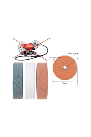 Merttools Taşlama Motoru Zımparası Mini Taş Motoru Zımpara Taşı M