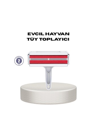 Hazneli Tüy Temizleyici Çok Yüzeyli Tüy Ve Toz Toplama Aparatı Çok Renkli