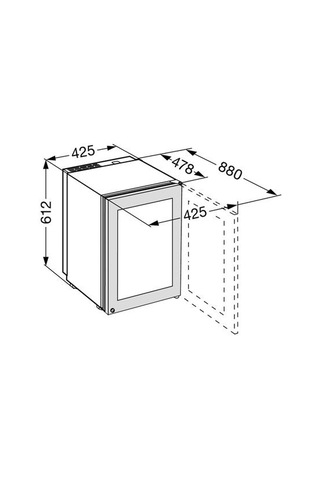 Liebherr Zkes 453 Elektronik Puro Dolabı