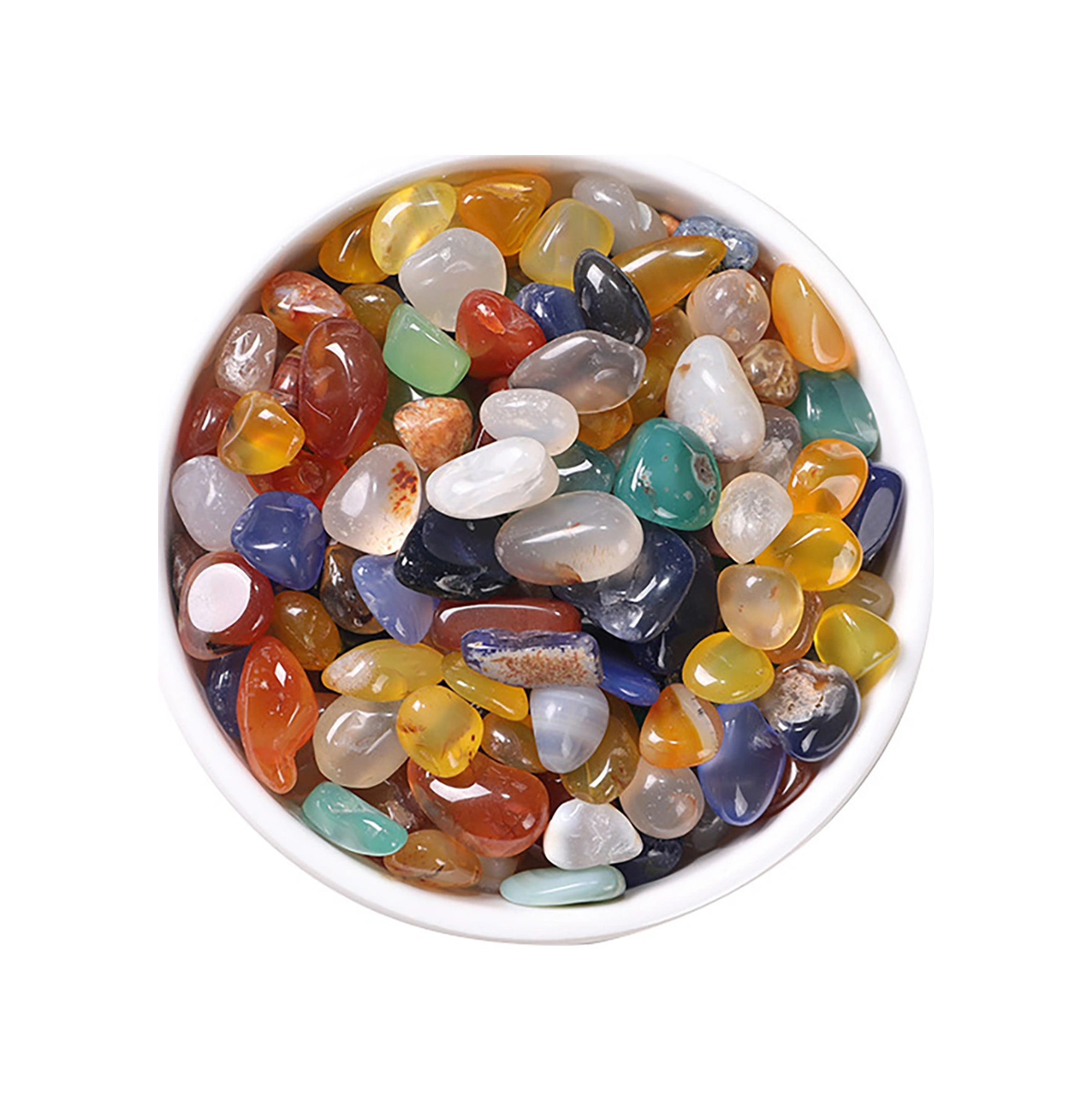 Neevoyu 100g Doğal Ahenk Taşları, 5-7mm Parlatılmış Renkli Kırıklar, Akvaryum Dekorasyonu Ve Dıy İçin Kullanıma Uygun