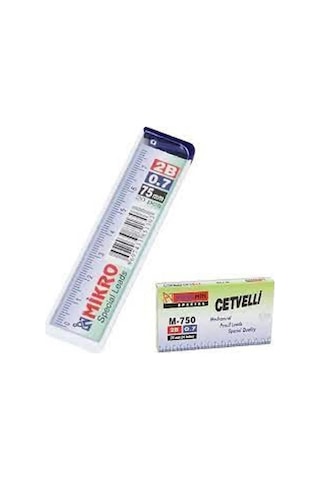 Mikro Min Uç M-750 0.7 Mm Cetvelli 75 Mm - 12 Adet