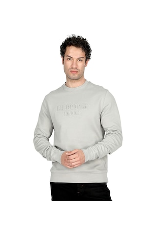 Lee Cooper Erkek O Yaka Sweatshirt 241030 Gri