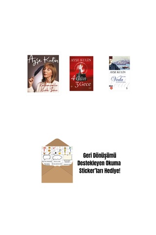 Kalemimle Kırk Sene Ciltli + 4 Gün 3 Gece + Veda Midi Boy + Okuma Sticker'ları