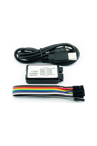 Usb 24mhz 8 Kanal Mantık Analizörü Logic Analyzer Uart Spı I2c Can Pwm
