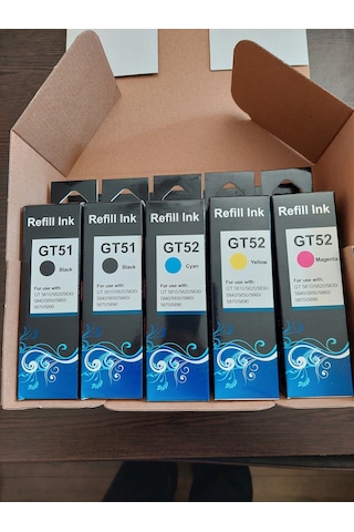 HP GT51/GT52 MÜREKKEP
