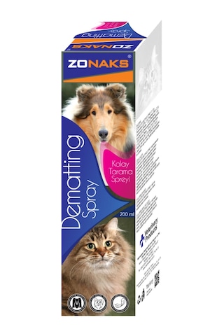 Zonaks Kedi ve Köpek Kıtık Açıcı Kolay Tarama 200 ML Zonaks Kedi ve Köpek Kıtık Açıcı Kolay Tarama 200 ML