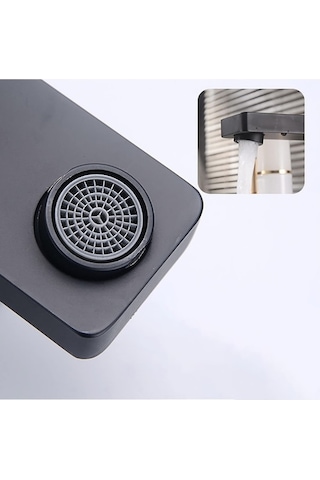 Maoyaya Su Karıştırıcı Musluk, İnox Sıcak Soğuk Su Karıştırma Musluğu Tek Kısımlı İnox