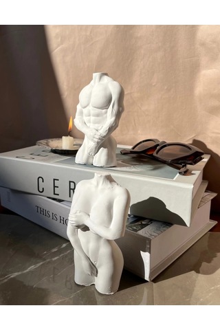 İnsan Figüründe Kadın Erkek Dekoratif Obje/biblo 10 Cm