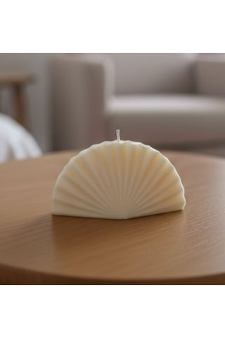 Özdemcandle İstiridye Dekoratif Baton Doğal Soya Mum 13 X 6,5 Cm Strdy-0116 Koku Seçenekleri İçin Ürün Açıklamasını İnceleyiniz Krem