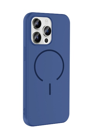 Apple Uyumlu iPhone 14 Pro Max Kılıf M-safe Şarj Özellikli Zore Meta Kapak