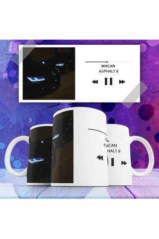 Rock'n'rolla Macan Asphalt 8 Bardağı 160739599 Beyaz