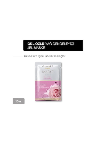Dermokil Gül Özlü Jel Maske 15 Ml