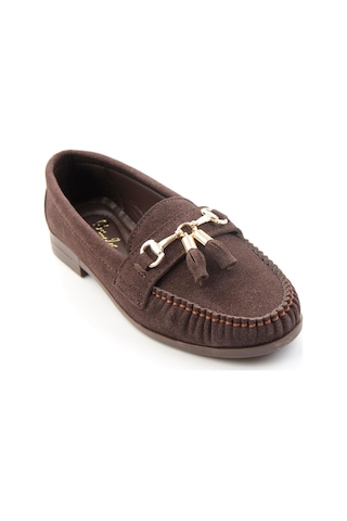Kahve Kadın Loafer Ayakkabı K01140006271