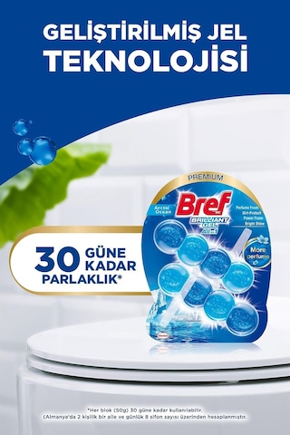 Brilliant Gel Tuvalet Bloğu Okyanus Ikili Paket