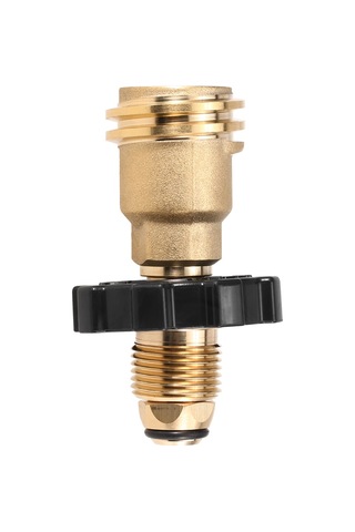 Tenfowee Pol'dan Qcc1/type1'e Konvertör, Kamp Çalışanı Ve Propane Cihazları İçin Bakır Bağlantı Elemanı Altın