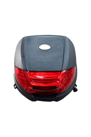 Moto Üçel 35 Litre Motosiklet Çantası Siyah Siyah