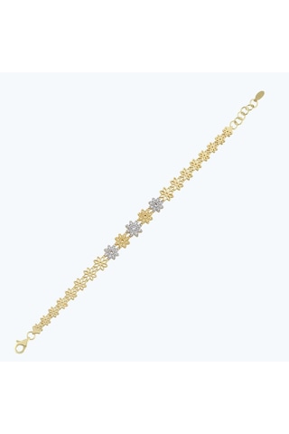 Altınbaş Altın Çiçek Bileklik Abl0084-yb-24630 Çok Renkli